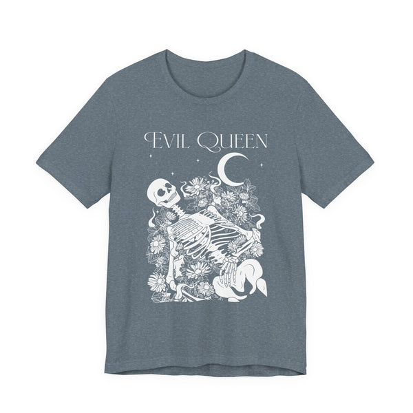 Evil Queen Skeleton Jersey Short Sleeve Tee