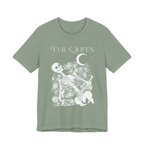 Evil Queen Skeleton Jersey Short Sleeve Tee