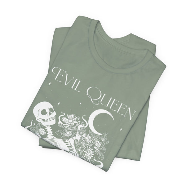 Evil Queen Skeleton Jersey Short Sleeve Tee