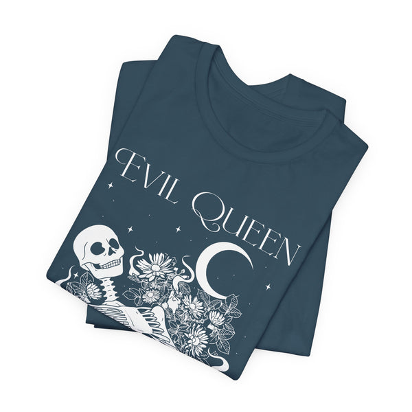 Evil Queen Skeleton Jersey Short Sleeve Tee