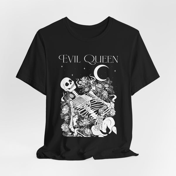 Evil Queen Skeleton Jersey Short Sleeve Tee