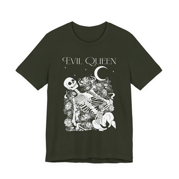 Evil Queen Skeleton Jersey Short Sleeve Tee