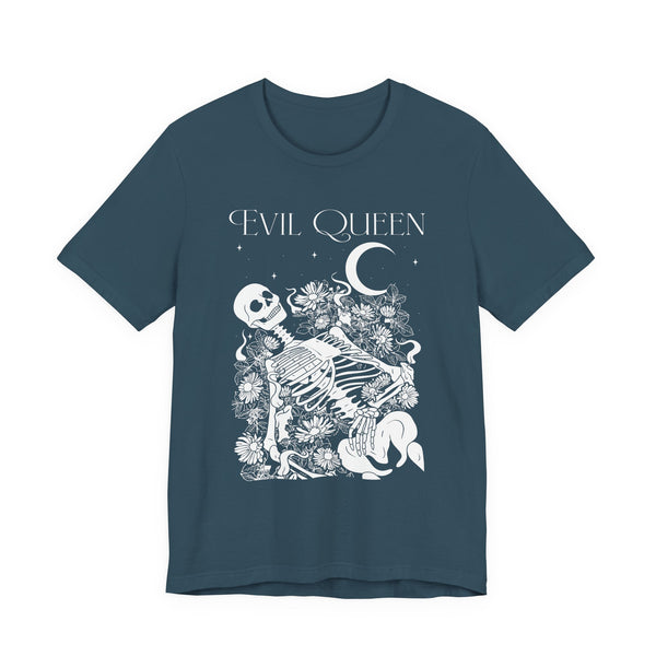 Evil Queen Skeleton Jersey Short Sleeve Tee