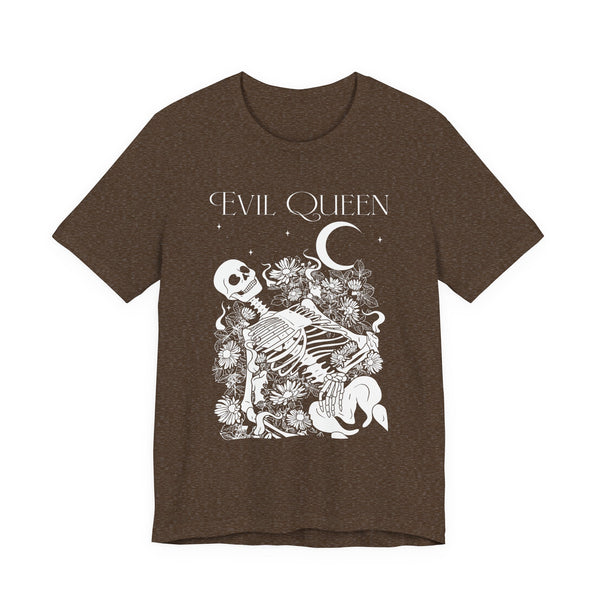Evil Queen Skeleton Jersey Short Sleeve Tee